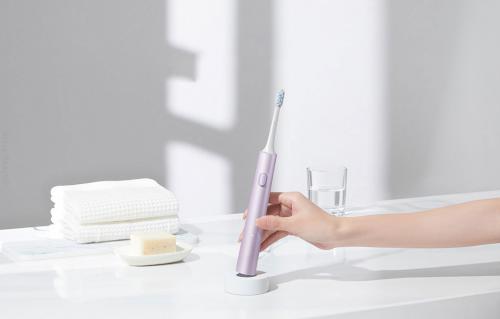 Зубная электрощетка Xiaomi Mijia Electric Toothbrush T302 Purple MES608. Фото 5 в описании