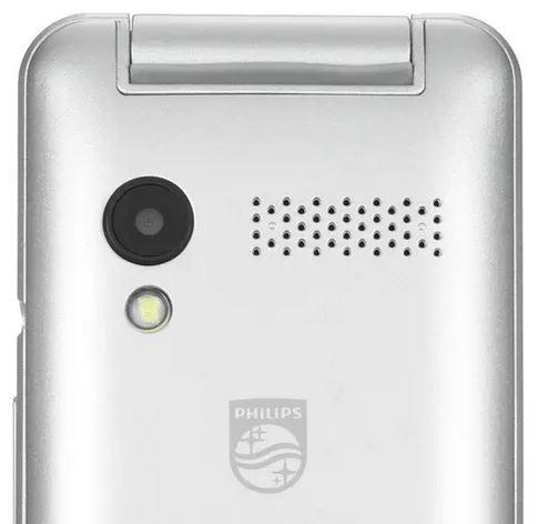 Сотовый телефон Philips Xenium E2601 Silver. Фото 7 в описании