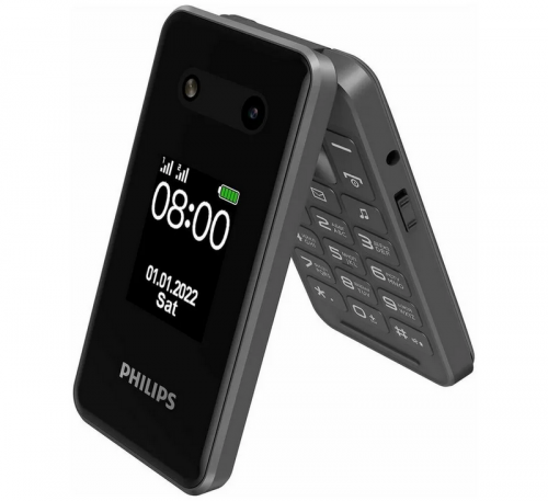 Сотовый телефон Philips Xenium E2602 Dark Grey. Фото 2 в описании
