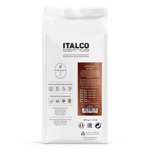 Кофе в зернах Italco Espresso Bar 1kg. Фото 3 в описании