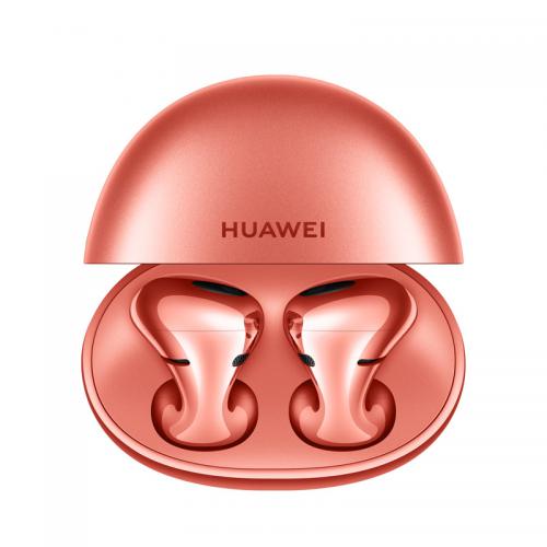 Наушники Huawei FreeBuds 5 Coral-Orange 55036455. Фото 9 в описании