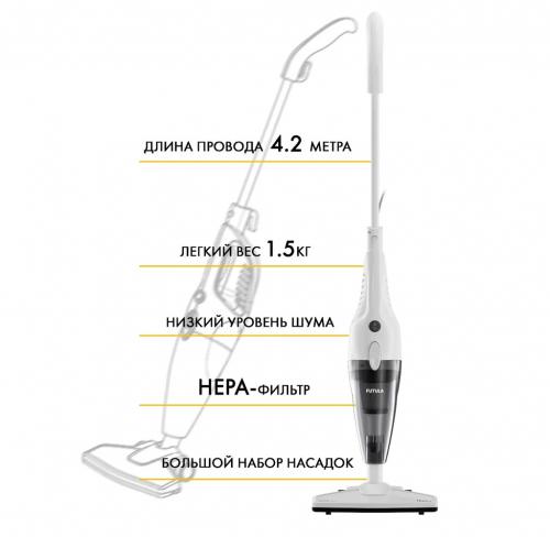 Пылесос Futula Vacuum Cleaner V2 White. Фото 3 в описании